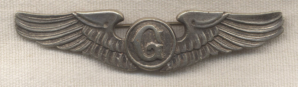 Extremely Rare WWII CBI-Made US AAF Glider Pilot Wing