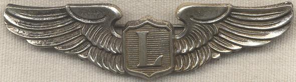 Odd Manufacture Sterling WWII USAAF Liaison Pilot Wing