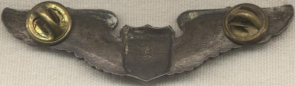 Rare WWII USAAF Pilot Wing by Fox