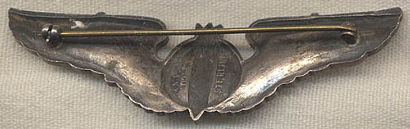 WWII USAAF Bombardier Wing in Sterling by A.E. Co.