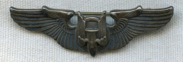 Shirt Size WWII USAAF Air Gunner Wing in Sterling