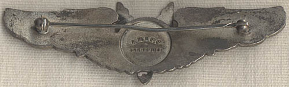 WWII Full Size Amico AAF Gunner Wing in Sterling