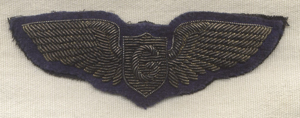 Fabulous Pair UK-Made AAF & RAF Glider Pilot Wings of Lieut. Howard Johnson from 316th TCG