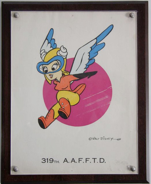 Rare WASP Fifinella 319th AAFFTD Houston, Texas Poster