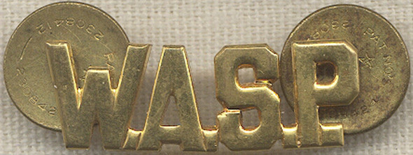 Very Rare WWII US AAF WASP Collar Insignia