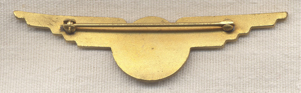 Rare and Fabulous Late 1940s Continental Airlines Hostess Wing