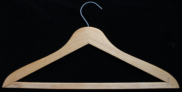 Cool Vintage Ca. 1955 Disneyland Hotel Anaheim, California Wooden Clothes Hanger