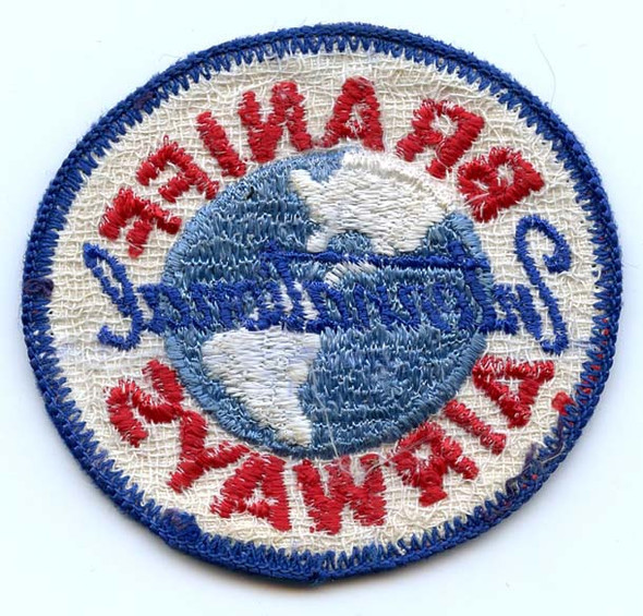 Early 1950s Braniff International Airways Shoulder Patch