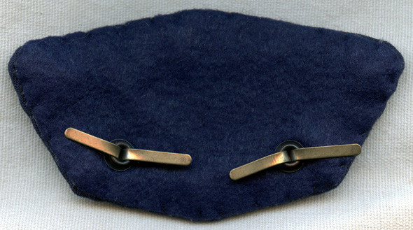 Circa 1970s KLM (Royal Dutch Airlines) Pilot Hat Badge in Bullion