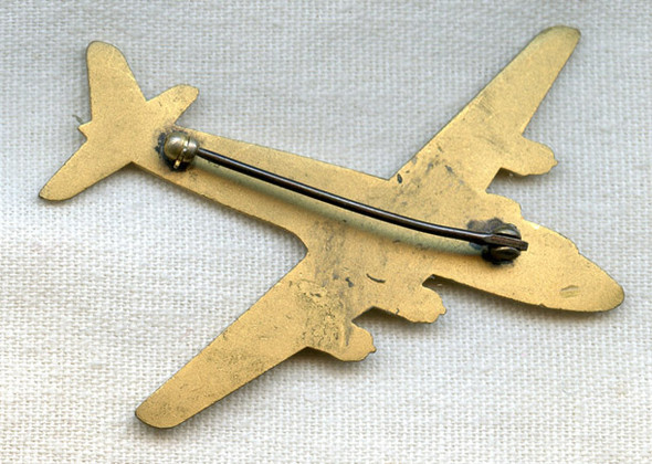 Large Well-Made Airliner Badge from Late 1940s<p> NO LONGER AVAILABLE