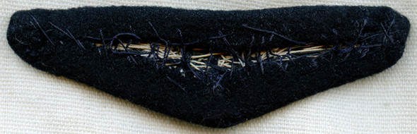 Mid-1950s Blatz Air Lines Pilot Wing on Black Wool