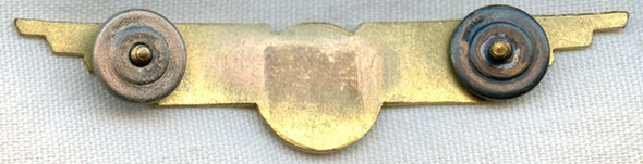 Beautiful Late 1940s Colonial Airlines Pilot Wing 2nd Issue