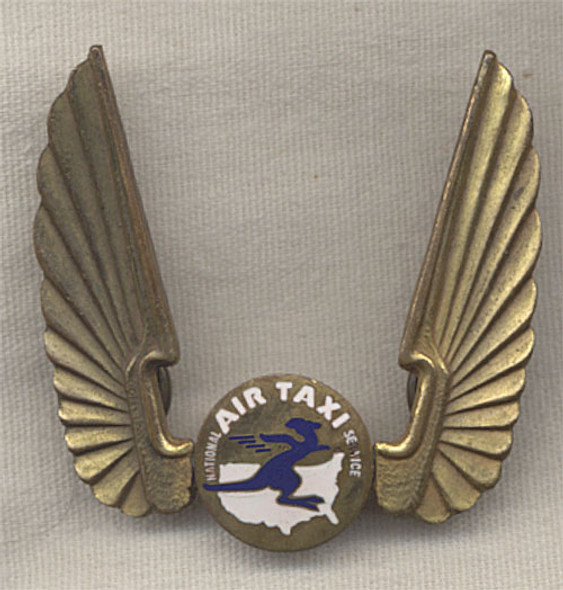1950s National Air Taxi Hat Badge
