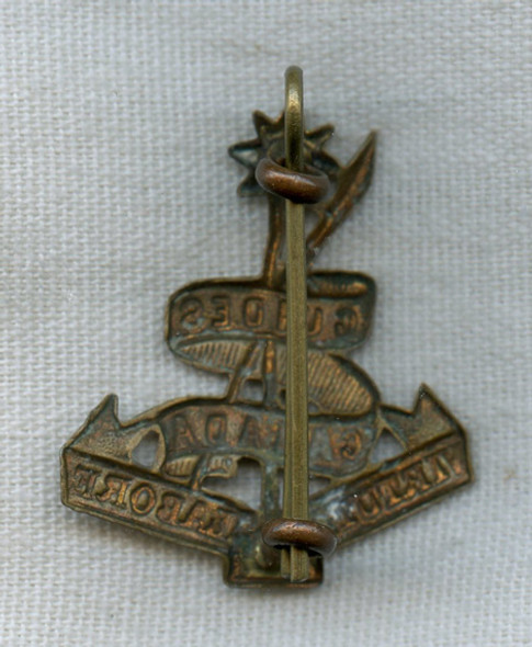 Rare WWI Canadian Corps of Guides Collar Insignia