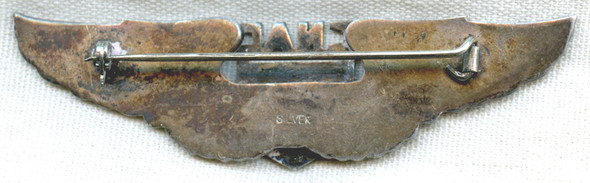 Beautiful, Iconic Indian-Made CNAC (Chinese National Aviation Corp) Pilot Wing