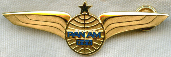 1980s Pan Am Captain Wing 5th Issue Type 1