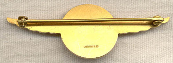 1960s Pan Am Co-Pilot Wing by Balfour