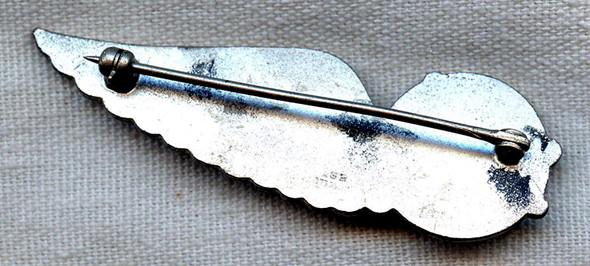 Early 1950s Trans World Airlines (TWA) Stewardess Wing 1st Issue Type 2 Sterling by Balfour