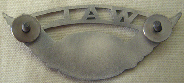 Early 1970s Western Airlines Agent Hat Badge