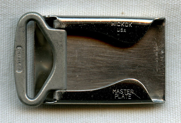 1950s United Air Lines Belt Buckle Originally Owned by Kermit R. Steinbeck