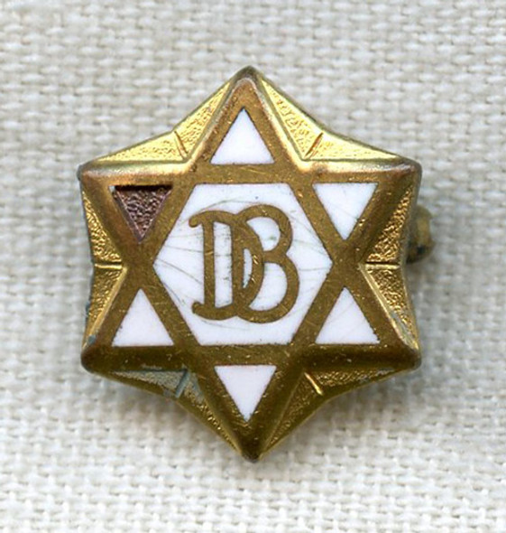 Early Numbered Dodge Brothers 5 Years of Service Pin