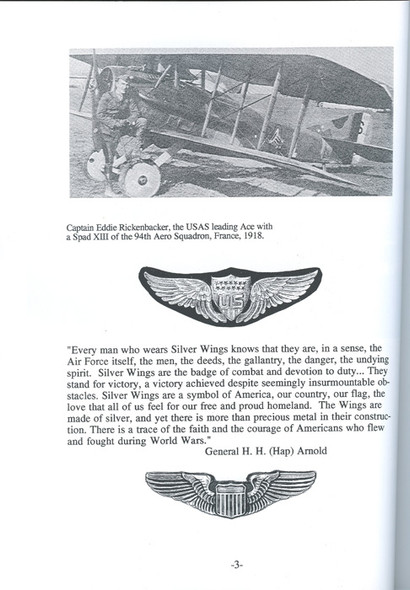 WWII Wing Reference Book "Thirty Years of U.S. Army Pilot Wings" by Charles Fitzsimmons