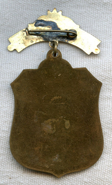 Nice 1890s United Confederate Veterans (UCV) Reunion Badge