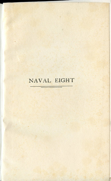 Scarce WWI RNAS No. 8 Squadron (Later 208 Squadron RAF) Unit History "Naval Eight"