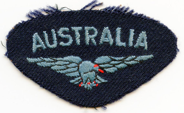 WWII Royal Air Force (RAF) Australian Volunteer Shoulder Title