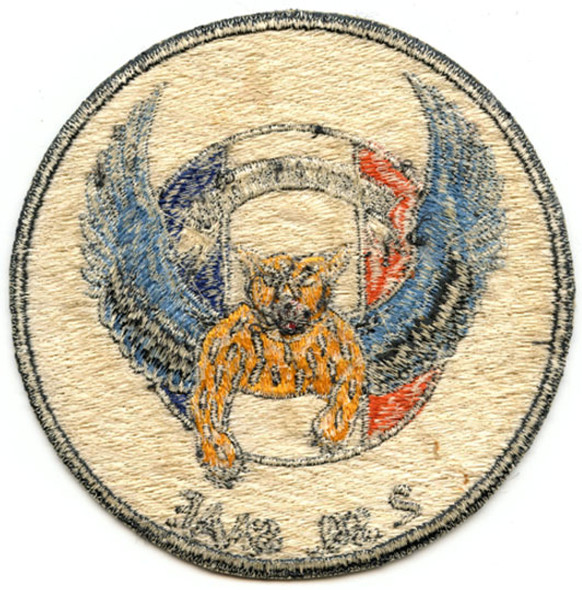 Rare Korean War South African Air Force (SAAF) Squadron 2 "Flying Cheetahs" Jacket Patch