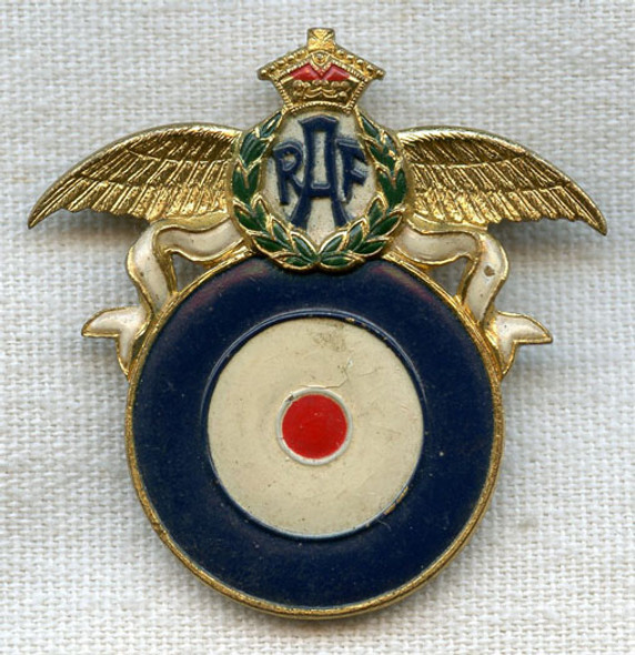 WWII Royal Air Force (RAF) Air Ambulance Donation Badge