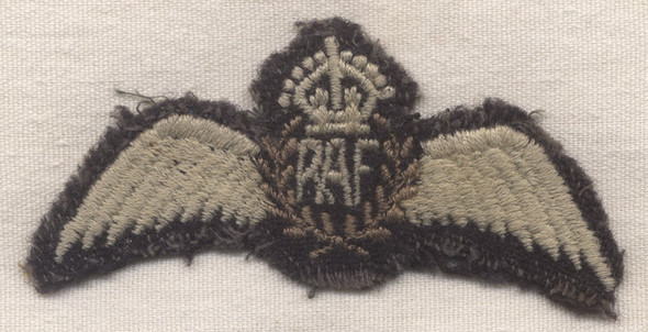 Salty WWII Royal Air Force (RAF) Pilot Wing <p> NO LONGER AVAILABLE