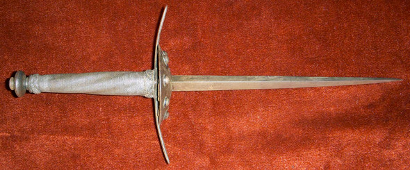 16th-17th Century Italian Stiletto with Exquisite Detail! <p> NO LONGER AVAILABLE