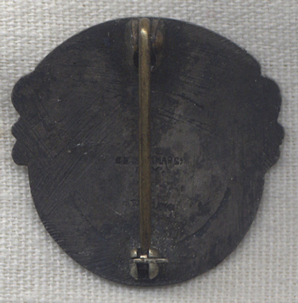 Sterling Silver McKean Hose Co. Fire Department Badge McKean, Pennsylvania