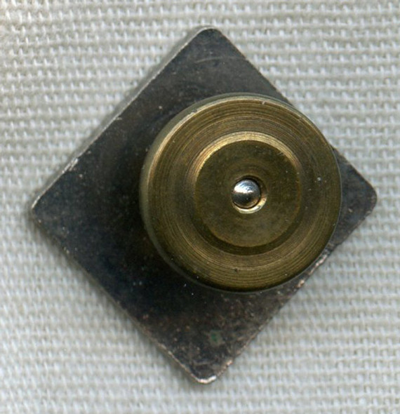 Vintage 1940s Rhode Island Forest Fire Service Enameled Collar Badge