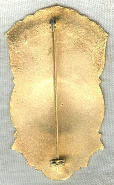 1960s Boston Fire Department Retirement or Honorary Badge Named to Edward J. Anderson