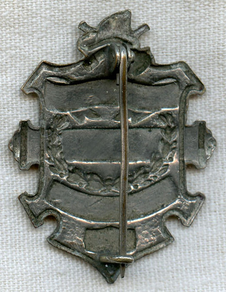 Circa 1900 Neptune Hose Co. Fire Badge from Stonington, Connecticut