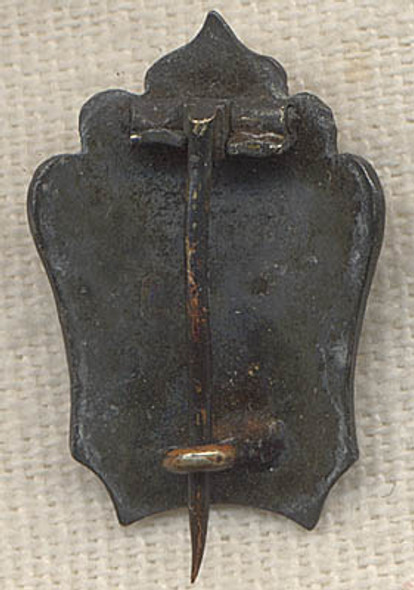 Great Early 1850s-1860s "Thumbnail" Silver Fire Badge Relief #3