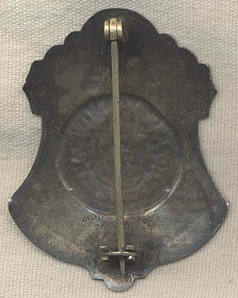 1890s Framingham, Massachusetts Fire Dept. #26 "Combination One" Badge