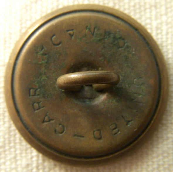 Large WWII Royal Canadian Air Force (RCAF) Uniform Button by United-CARR
