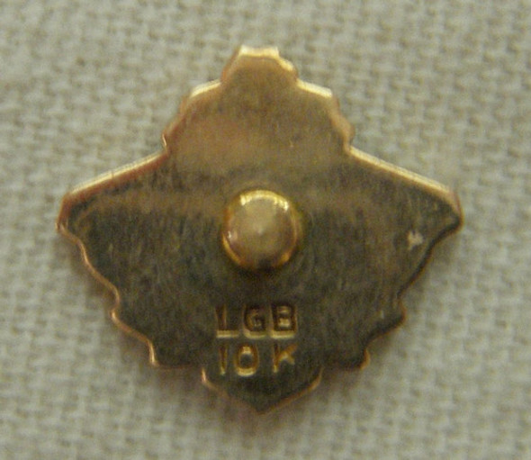 Circa 1930s 10K Gold 5 Year Service Pin for Gamewell Fire Alarm Telegraph Co.