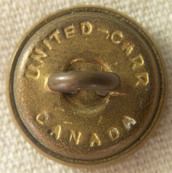 Small WWII Royal Canadian Air Force (RCAF) Uniform Button by United-CARR