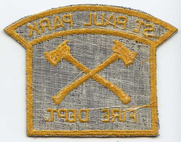 1970s St. Paul Park, Minnesota Fire Department Patch