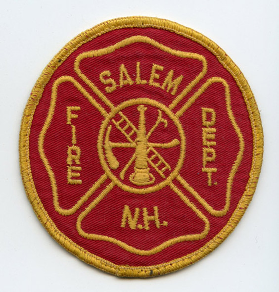 Circa 1960s Salem, New Hampshire Fire Department Patch
