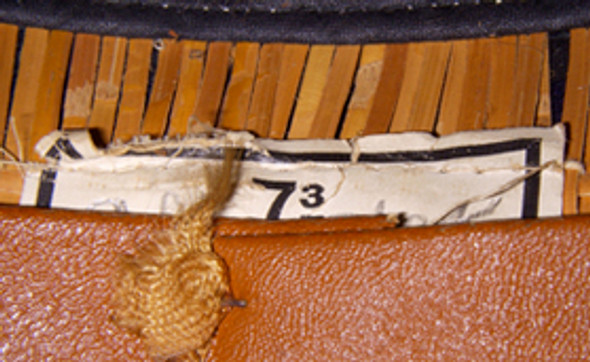 Early 1930s Plymouth, Massachusetts Fireman's Dress Visor Hat