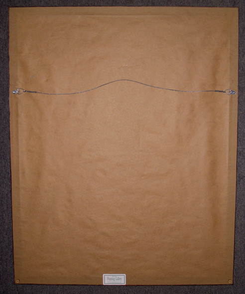 Beautifully Framed Poster for Last WWI German Bund Drive (Zeichnet Kriegsanleihe) by Sigrist