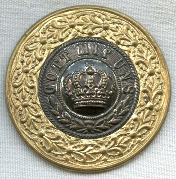 WWI Prussian Patriotic Pocket Mirror in Excellent Condition