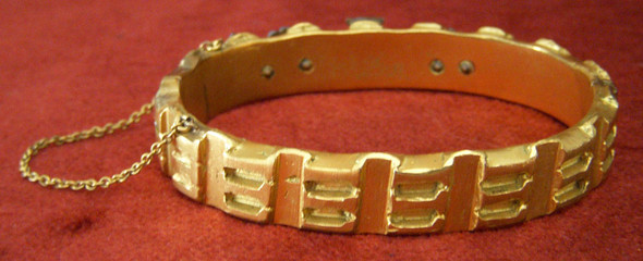 Beautiful WWI "Trench Jewelry" Made from Band of Russian Shell at Battle of Bzura (Poland)