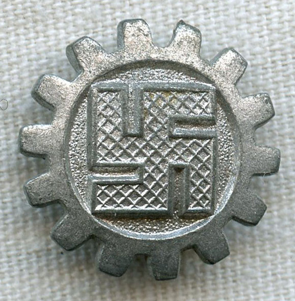 Wartime Nazi RAD/Reichsarbeitsdienst (Reich Labour Service) Membership Lapel Badge