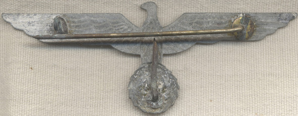 WWII Nazi Army Officer Metal Pin On Breast Eagle Badge for Summer Uniform